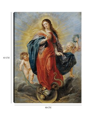 Cuadro decorativo Inmaculada Concepción (1628-1629) técnica mixta Cuadros Jr Figuras Celestiales