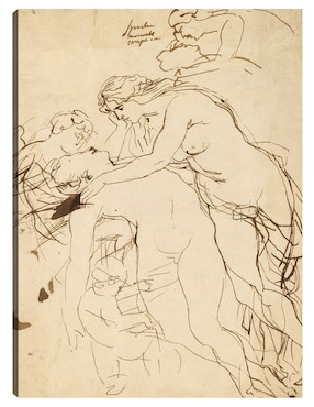 Cuadro decorativo Venus lamentando a Adonis (c. 1608-1612) técnica mixta Cuadros Jr