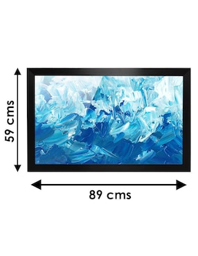 Cuadro decorativo Pixelarte mármol