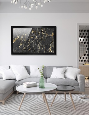 Cuadro decorativo Pixelarte mármol