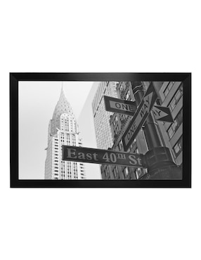 Cuadro decorativo Pixelarte new york 6