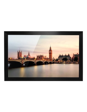 Cuadro decorativo Pixelarte big ben 2