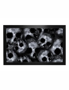 Cuadro Decorativo Pixelarte Skull 1