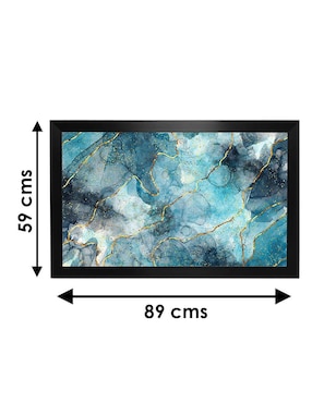 Cuadro decorativo Pixelarte mármol