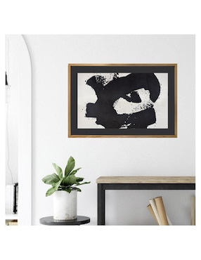 Pintura Black & White 4 vistas técnica acrílico Lune Art Gallery