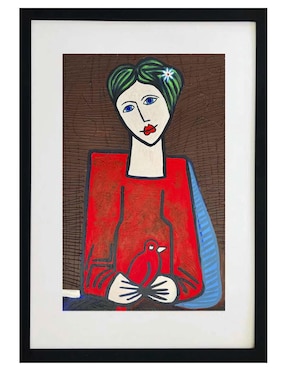 Pintura Marie técnica acrílico Lune Art Gallery MilleniArt