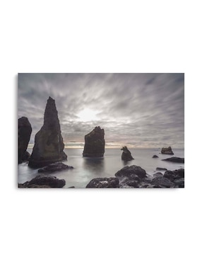 Cuadro decorativo Canvas Art Sudernes Islandia con barniz a registro