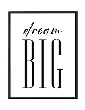 Cuadro Decorativo Pixelarte Dream Big