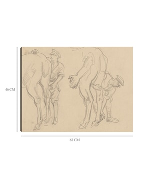 Cuadro decorativo Estudios para el Cielo y el Infierno 39 (1903-1916) técnica mixta Cuadros Jr Bocetos