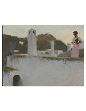 Cuadro decorativo Vista de Capri (hacia 1878) técnica mixta Cuadros Jr Gente