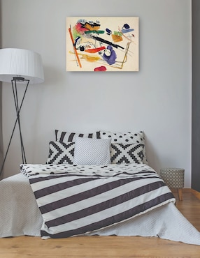 Cuadro decorativo técnica mixta Cuadros Jr Colores