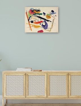 Cuadro decorativo técnica mixta Cuadros Jr Colores