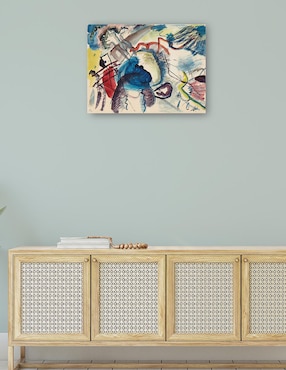Cuadro decorativo Borrador Cuadro con borde blanco 39 (1913) técnica mixta Cuadros Jr Colores