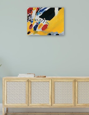 Cuadro decorativo técnica mixta Cuadros Jr Colores