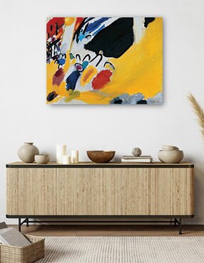 Cuadro decorativo técnica mixta Cuadros Jr Colores