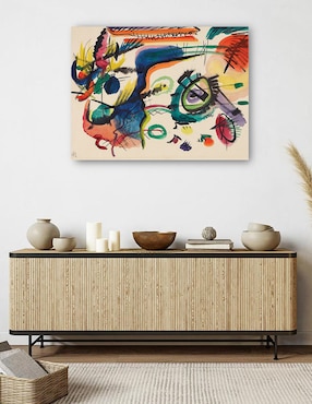 Cuadro decorativo Borrador de Composición VII (1913) técnica mixta Cuadros Jr Colores
