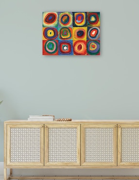 Cuadro decorativo técnica mixta Cuadros Jr Colores