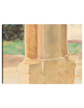 Cuadro decorativo Frascati, estudio arquitectónico (c. 1907) técnica mixta Cuadros Jr Arquitectura