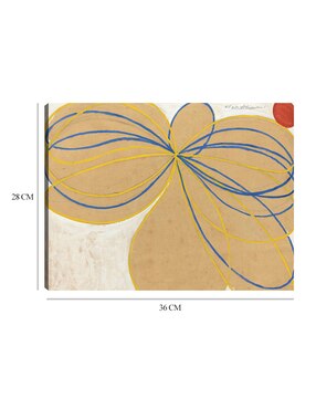 Cuadro decorativo La estrella de siete puntas nº 1 (1908) técnica mixta Cuadros Jr Colores