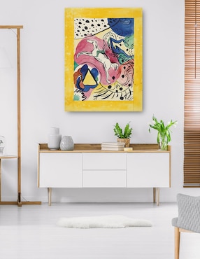 Cuadro decorativo técnica mixta Cuadros Jr Formas