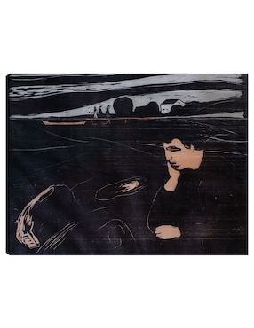 Cuadro decorativo Tarde (Melancolía III) (1902) técnica mixta Cuadros Jr Siluetas