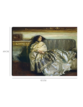 Cuadro decorativo Nonchaloir (Reposo) (1911) técnica mixta Cuadros Jr Retratos
