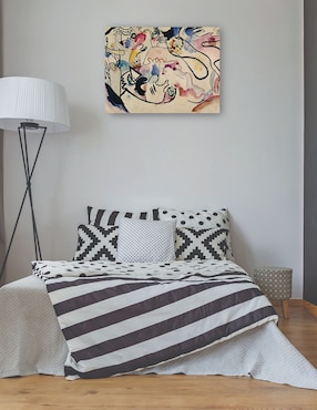 Cuadro decorativo La Aquérela Nr. 8 'Jüngster Tag' Estudio para 39 técnica mixta Cuadros Jr Colores