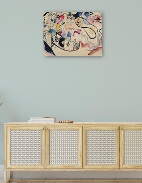 Cuadro decorativo La Aquérela Nr. 8 'Jüngster Tag' Estudio para 39 técnica mixta Cuadros Jr Colores