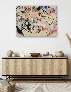Cuadro decorativo La Aquérela Nr. 8 'Jüngster Tag' Estudio para 39 técnica mixta Cuadros Jr Colores