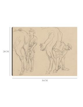 Cuadro decorativo Estudios para 39 Scotts Grey, 1918 técnica mixta Cuadros Jr Bocetos