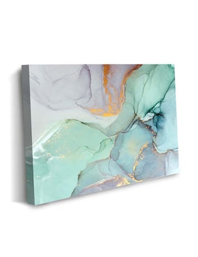 Cuadro decorativo Canvas Art Mármol con barniz a registro