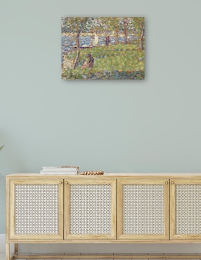 Cuadro decorativo Estudio para La Grande Jatte (1884-1885) técnica mixta Cuadros Jr Lagos