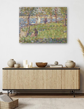 Cuadro decorativo Estudio para La Grande Jatte (1884-1885) técnica mixta Cuadros Jr Lagos