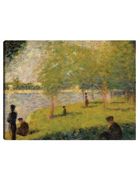 Cuadro Decorativo Estudio Para 'Un Domingo En La Grande Jatte' (1884) II Técnica Mixta Cuadros Jr Lagos