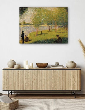 Cuadro decorativo Estudio para 'Un domingo en La Grande Jatte' (1884) II técnica mixta Cuadros Jr Lagos