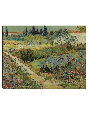 Cuadro decorativo Jardín en Arlés técnica mixta Cuadros Jr Campos