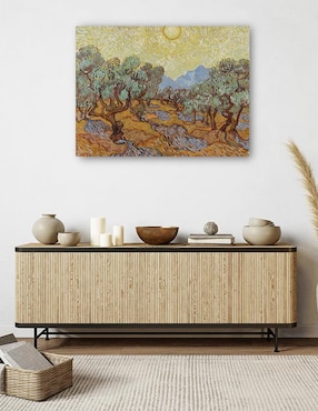 Cuadro decorativo Olivos (1889) técnica mixta Cuadros Jr Campos