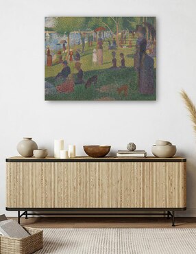 Cuadro decorativo Estudio para 'Un domingo en La Grande Jatte' (1884) I técnica mixta Cuadros Jr Gente
