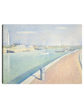 Cuadro Decorativo El Canal De Gravelines, Petit Fort Philippe (1890) Técnica Mixta Cuadros Jr Costero