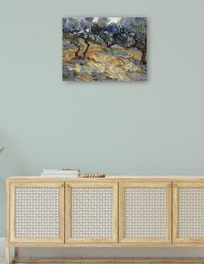 Cuadro decorativo Olivos técnica mixta Cuadros Jr Campos