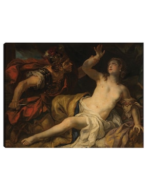 Cuadro decorativo Tarquinio y Lucrecia (1692) técnica mixta Cuadros Jr Gente