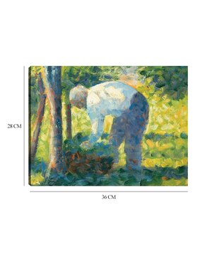 Cuadro decorativo El jardinero (1882-1883) técnica mixta Cuadros Jr Retratos