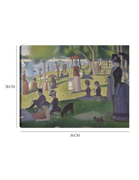Cuadro decorativo Un domingo en La Grande Jatte (1884) técnica mixta Cuadros Jr Gente