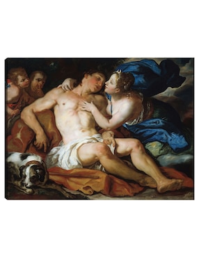 Cuadro decorativo Diana y Endimión (1690) técnica mixta Cuadros Jr Gente