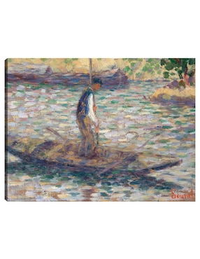 Cuadro Decorativo Un Pescador (hacia 1884) Técnica Mixta Cuadros Jr Retratos