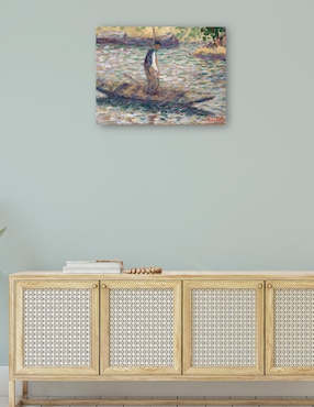 Cuadro decorativo Un pescador (hacia 1884) técnica mixta Cuadros Jr Retratos