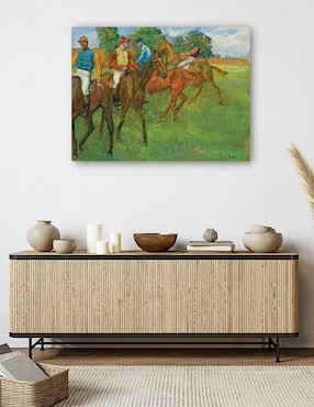 Cuadro decorativo Antes de la carrera (1887-1889) técnica mixta Cuadros Jr Deportes