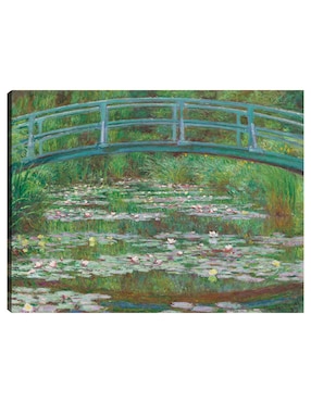 Cuadro decorativo La pasarela japonesa, 1899 técnica mixta Cuadros Jr Lagos