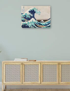 Cuadro decorativo La gran ola técnica mixta Cuadros Jr Océanos