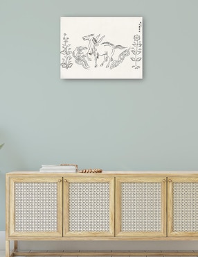Cuadro decorativo técnica mixta Cuadros Jr Formas
